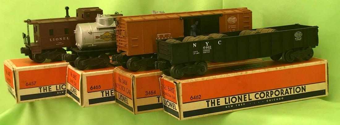 Lionel O gauge 3464 NYC 6465 Sunoco 6462 NYC 6457-25 (1 of 8)
