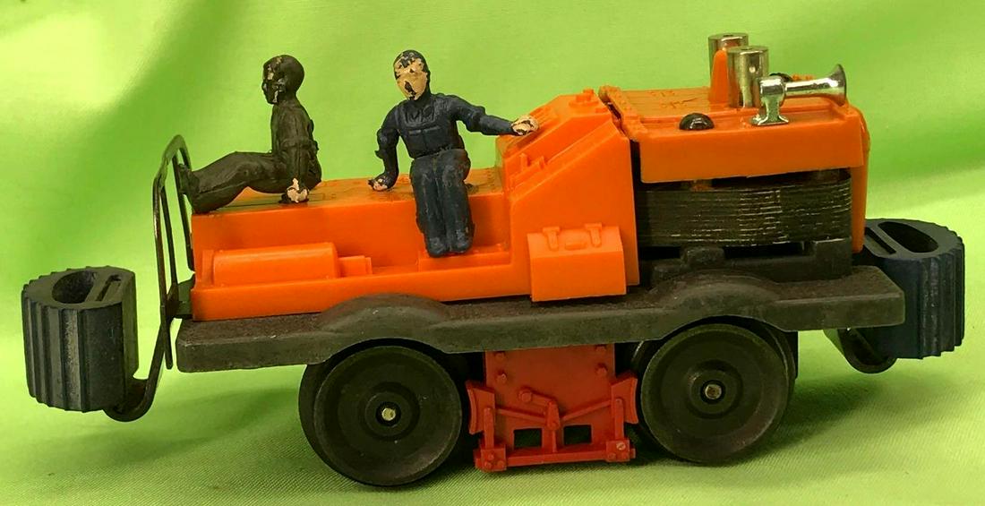 Lionel O gauge No 50 side horn U blue (1 of 5)