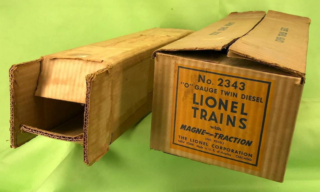 Lionel O gauge 2343 Master carton plus 2359 Repair (1 of 4)