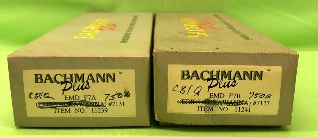 Bachmann Plus HO CB&Q EMD F7A 750A F7B 750B diesel (1 of 4)