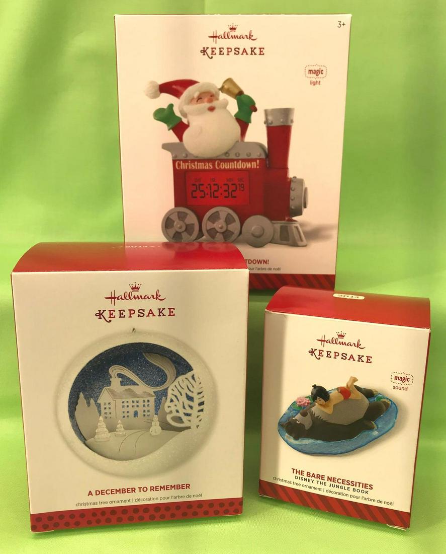 Hallmark Keepsake Ornaments Great Lot Of 3 (1 of 3)