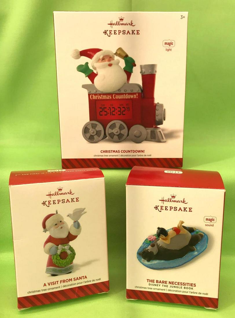 Hallmark Keepsake Ornaments Great Lot Of 3 Mint (1 of 3)