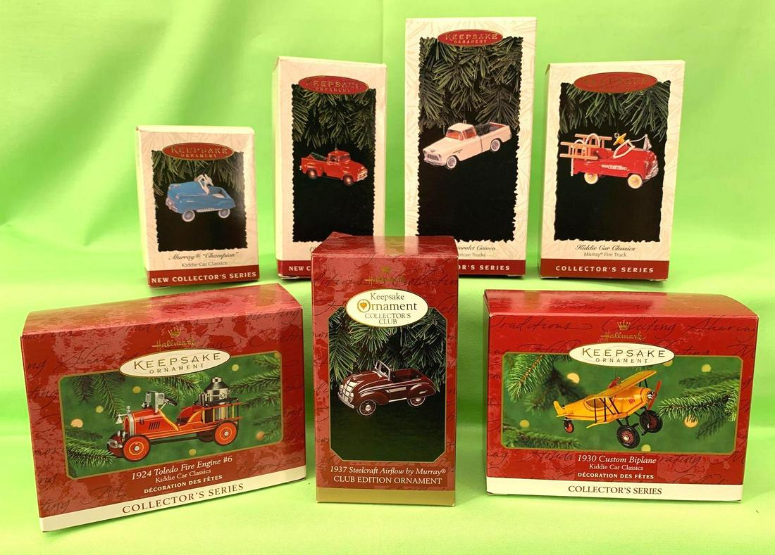 Hallmark Keepsake Ornaments Automotive Plains & Fire (1 of 5)