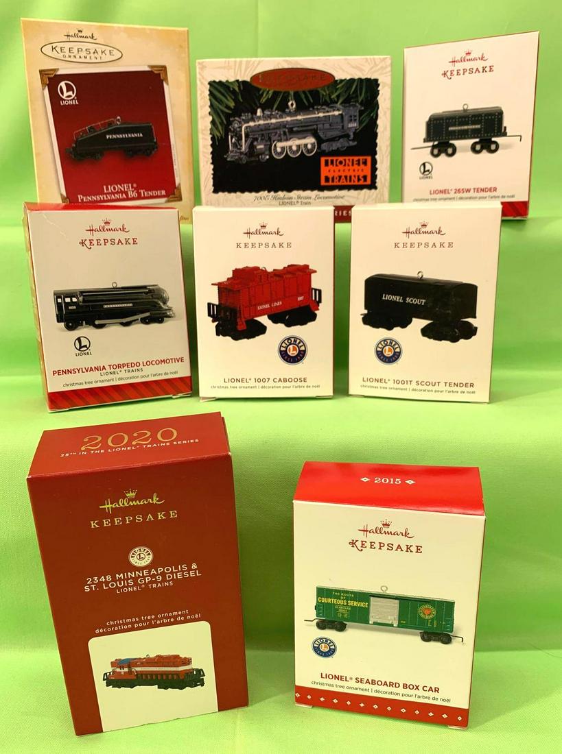 Hallmark Keepsake Ornaments Locomotives Tenders and (1 of 5)