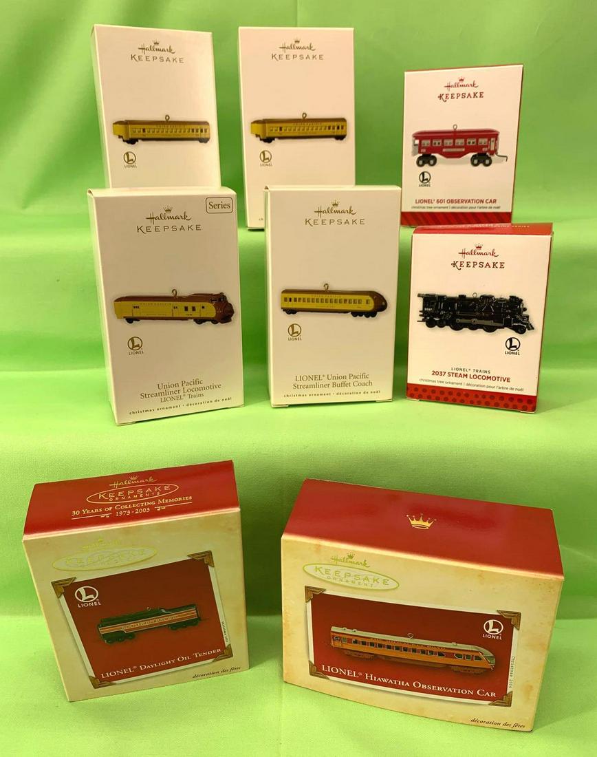Hallmark Keepsake Ornaments.Nice lage lot of 8 (1 of 5)