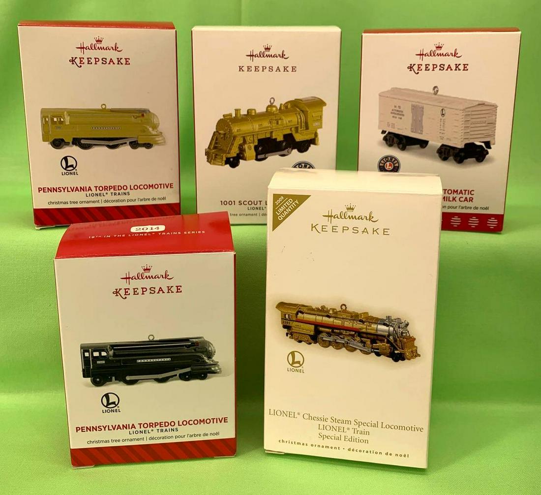Hallmark Keepsake Ornaments Lionel Locomotives and (1 of 4)