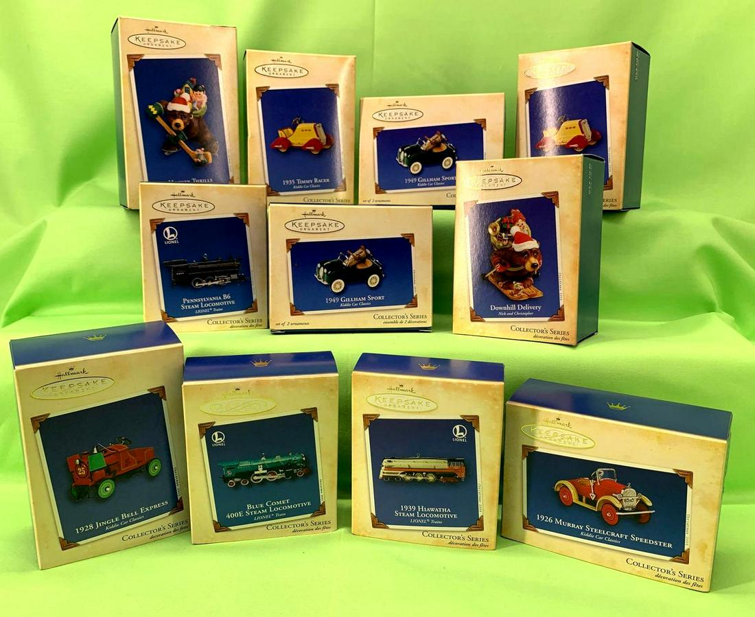 Hallmark Keepsake Ornaments Collector's Series grouping (1 of 5)