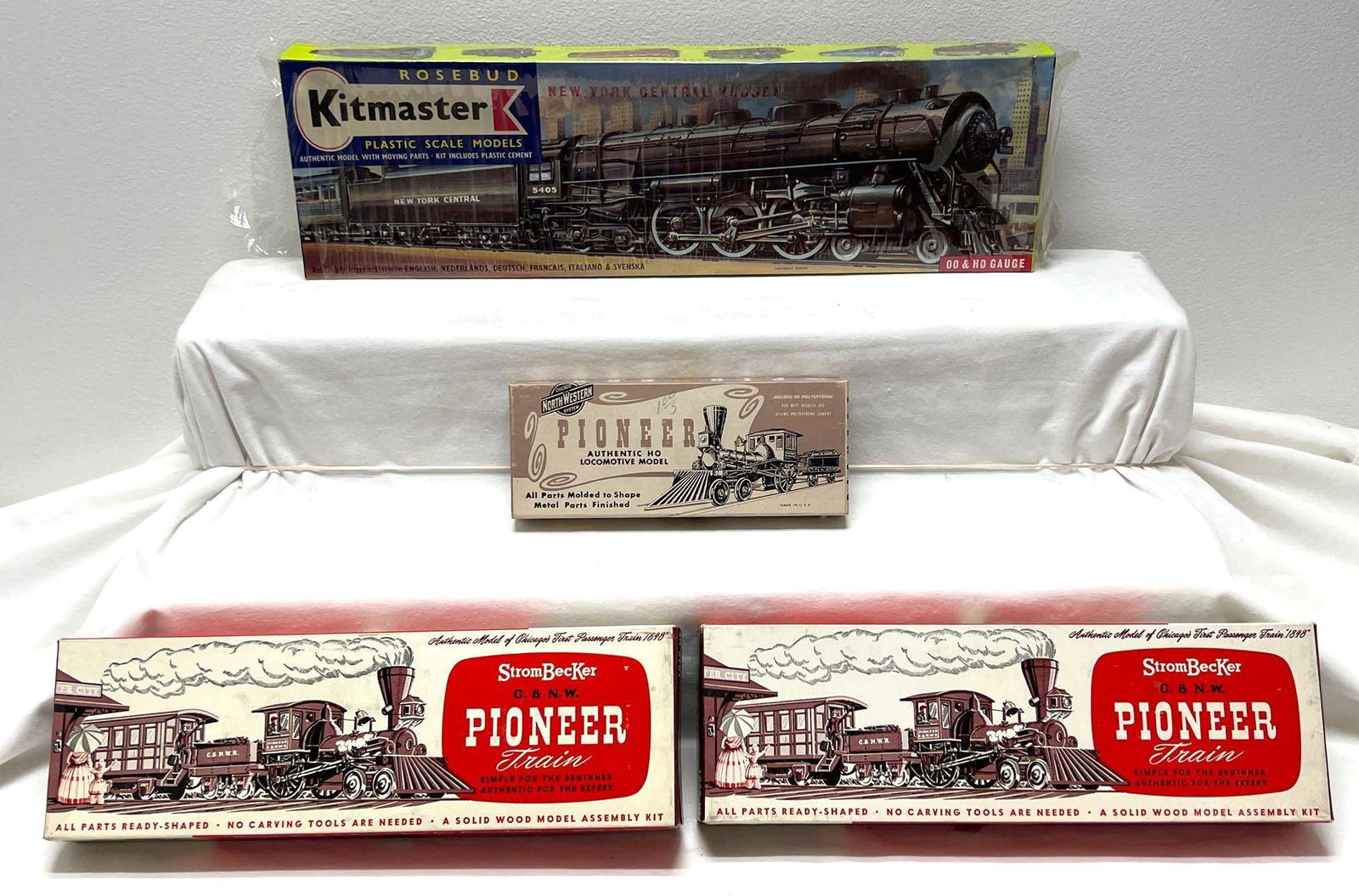 HO OO O gauge steam locomotive model kits, Rosebud (1 of 7)
