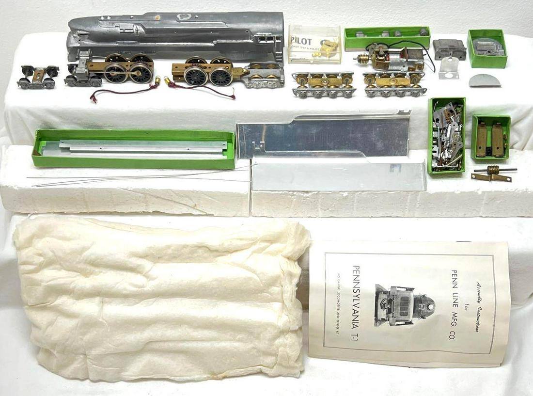 Penn Line HO gauge Pennsylvania T-1 steam locomotive (1 of 5)