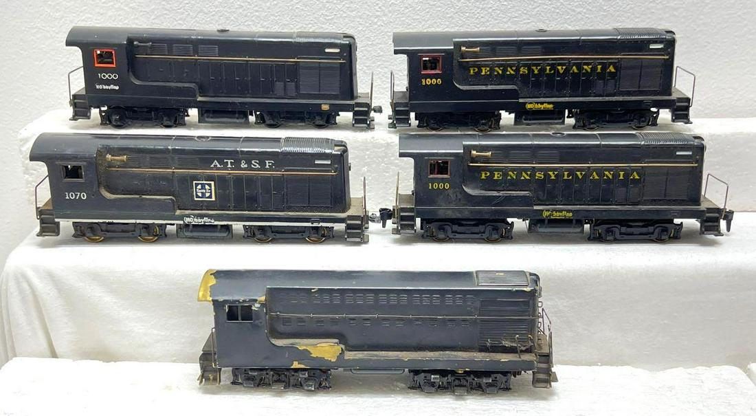 Four HO gauge Hobbyline and Varney brass diesel (1 of 5)