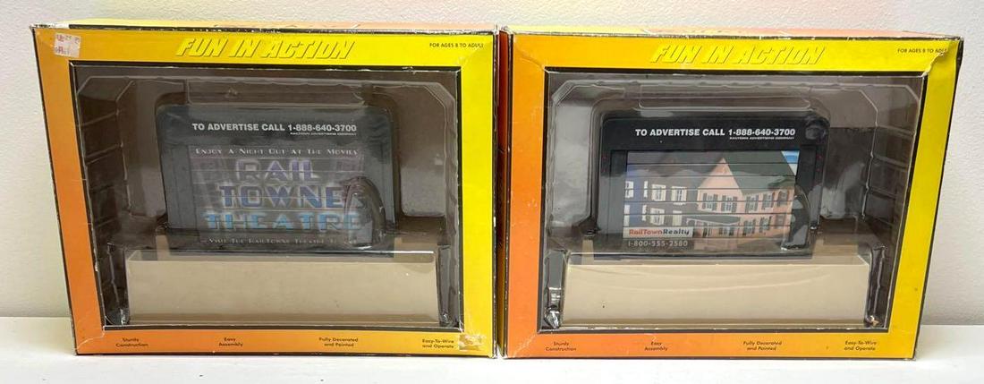 Two modern era MTH-RailKing O gauge 30-9132, operating (1 of 4)