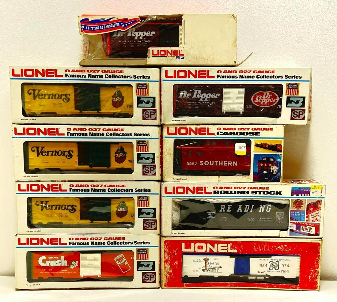 Modern era Lionel O gauge 9374 9287 two 7811 three 7809 (1 of 3)