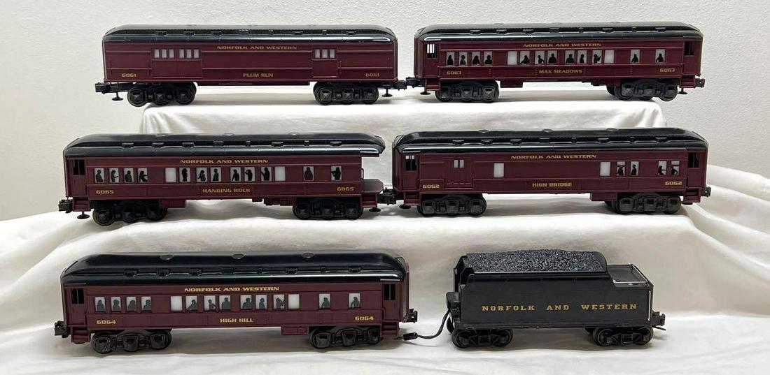Modern era Lionel O gauge 6061 6062 6063 6064 6065 and (1 of 4)