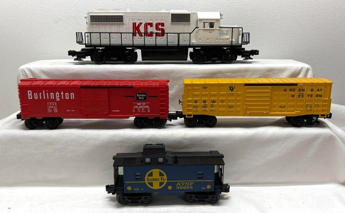 Modern era Lionel 4000 KCS diesel 19217 Burlington box (1 of 5)