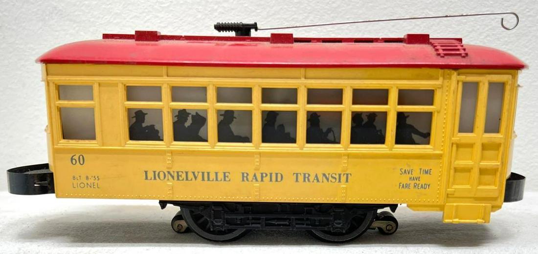 Postwar Lionel O gauge No. 60 vent slotted roof blue (1 of 4)