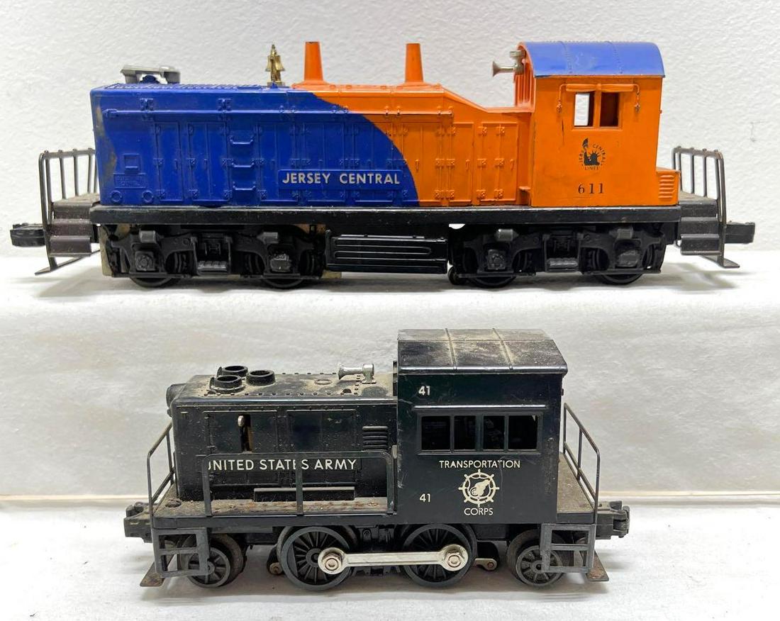 Postwar Lionel O gauge 611 Jersey Central NW-2 41 US (1 of 5)