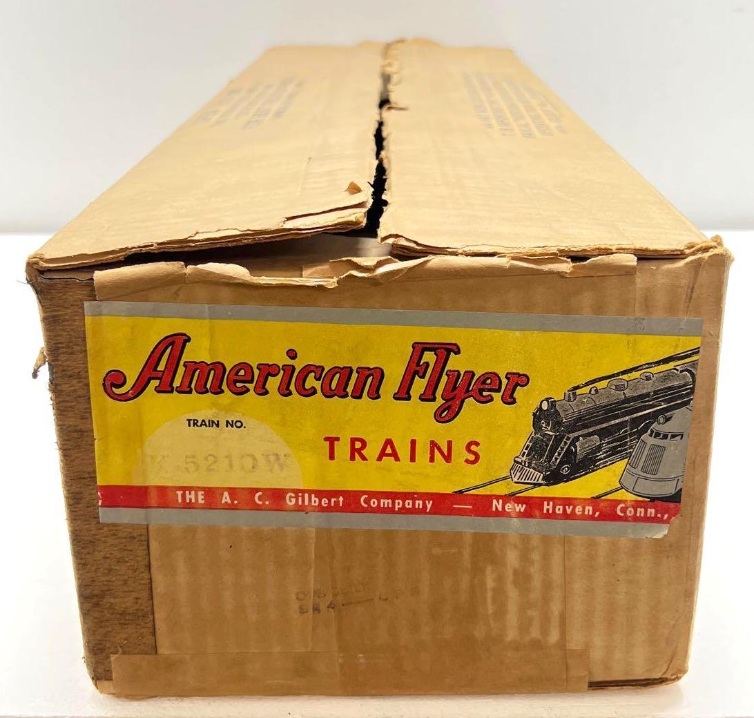 Postwar American Flyer S gauge Train No. M5210W empty (1 of 4)