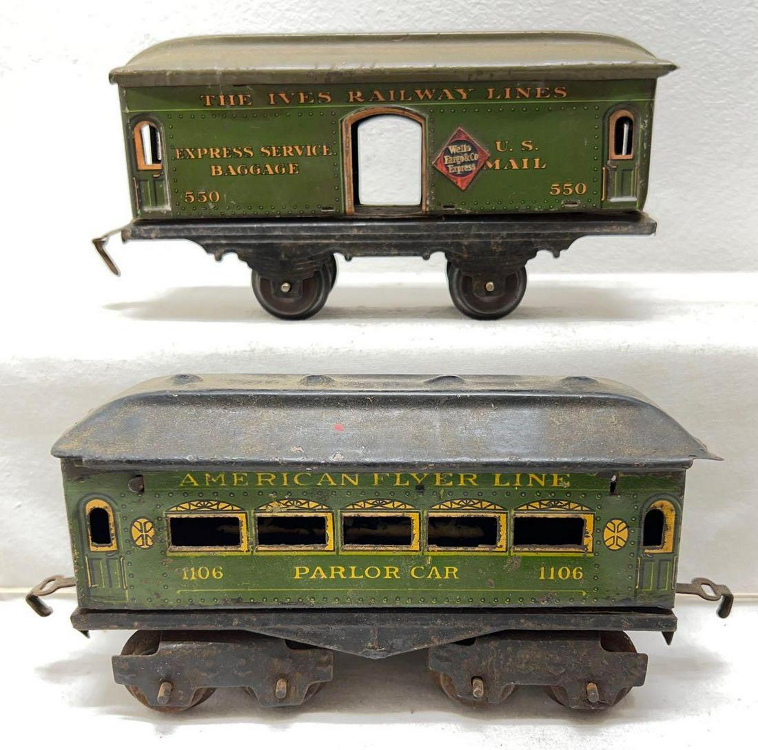 Prewar Ives 550 Express Service Baggage US Mail (1 of 6)