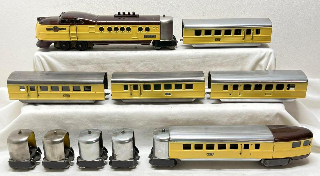 Prewar Lionel O gauge 636W 638 coach 617 coach 618 (1 of 7)