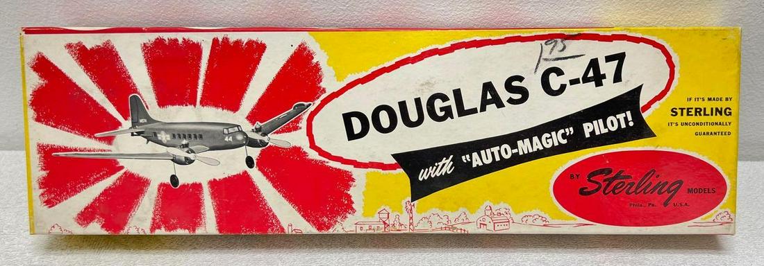 Sterling Models M-7 Douglas C-47 airplane model kit in (1 of 2)