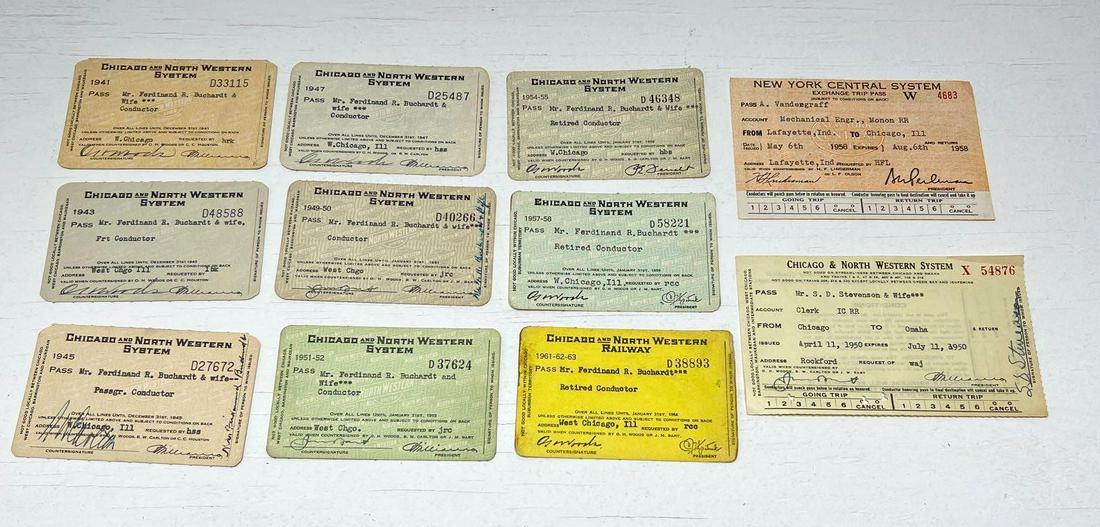 Ten Chicago And North Western System Passes New York (1 of 13)