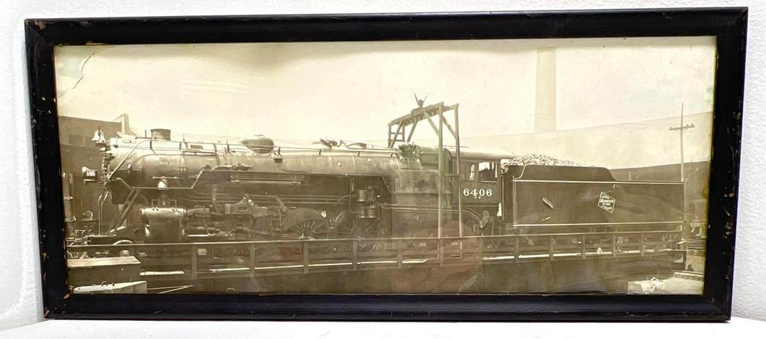 20 1/8 X 5 5/8 Framed Photograph Chicago Milwaukee St. (1 of 4)