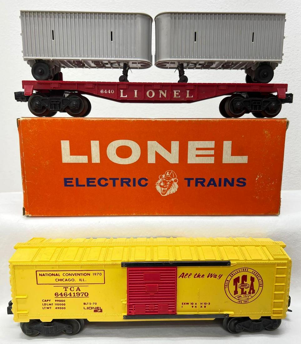 Postwar Lionel O gauge 6464 1970 Chicago TCA box car (1 of 7)