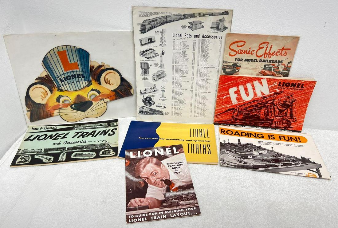 Postwar Lionel O gauge Postwar Lionel O gauge paper (1 of 10)