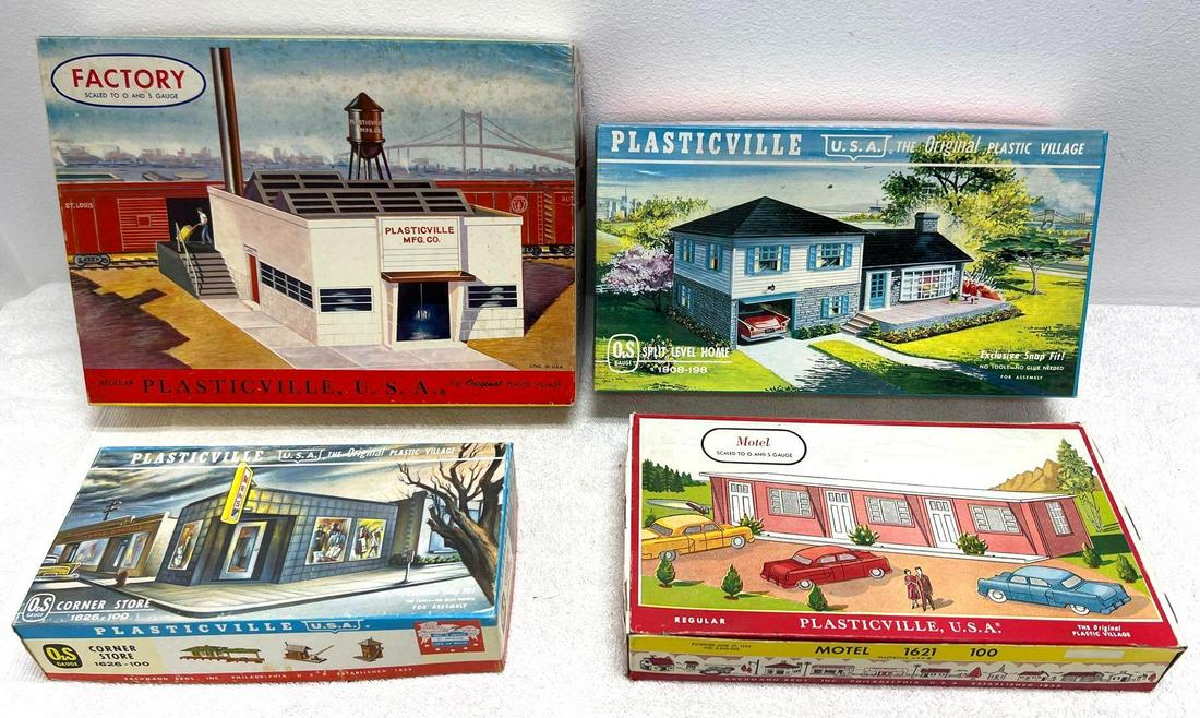 Plasticville S/O gauge kits in original boxes 1626 1621 (1 of 5)