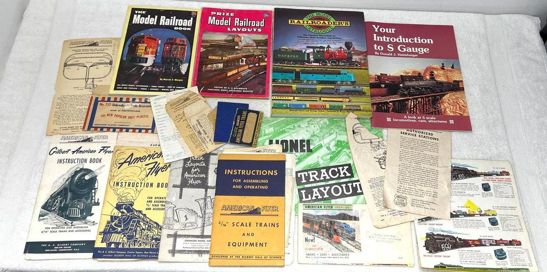 Postwar American Flyer S gauge instructions sheets (1 of 5)
