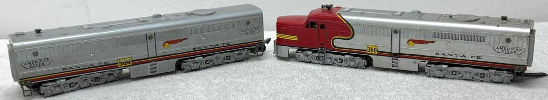 Postwar American Flyer S gauge 360 364 Santa Fe Alco (1 of 3)