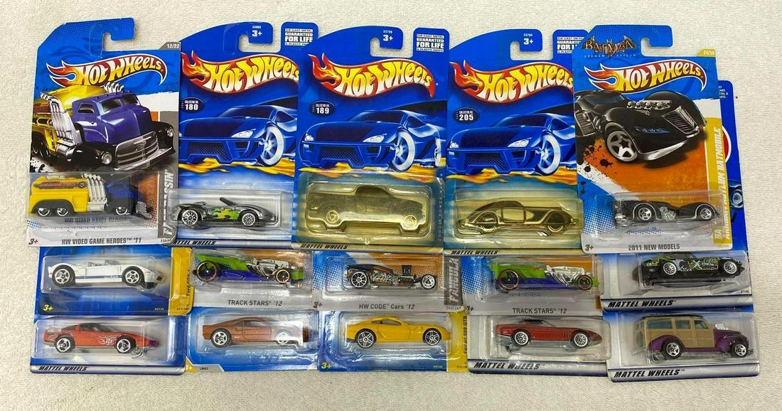Modern Hot Wheels Lot of (15) 90's/2000's Mixed Cars (1 of 13)