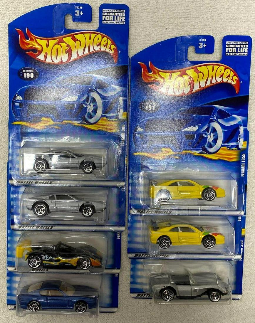 Modern Hot Wheels Lot of (7)  2001 Maineline Ferraris (1 of 9)