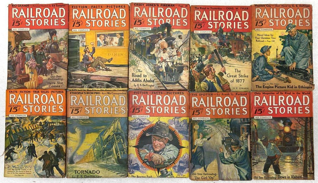 Ten Railroad Stories August 1935 to May 1936 Down In (1 of 2)