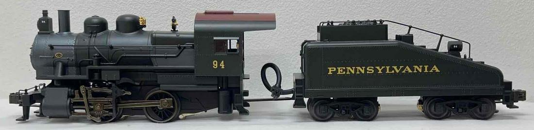 Modern Era K-Line O gauge K-3180-0094W Pennsylvania A5 switcher lights smoke whistle in OB (1 of 7)