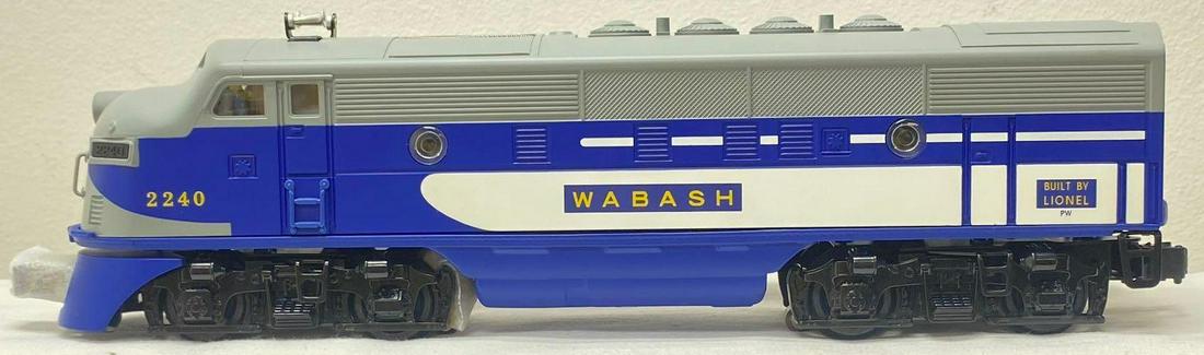 Modern Era Lionel O gauge 14584 2240T Wabash F-3a dummy Postwar Celebration Series in original box (1 of 5)