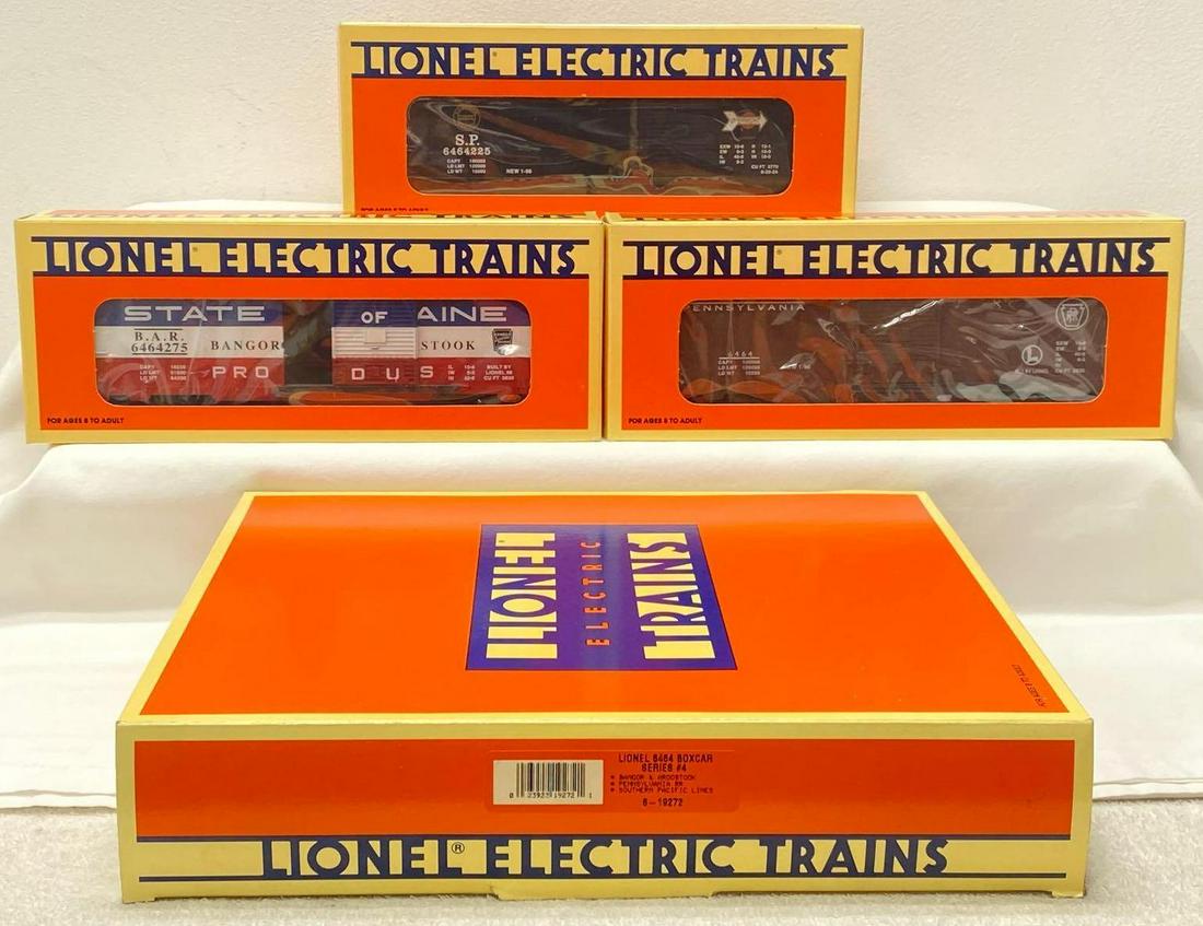 Modern Era Lionel O gauge 6464 Boxcar Series 4 in original boxes (1 of 4)