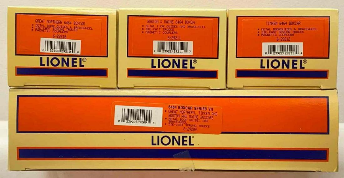 Modern Era Lionel O gauge 19292 6464 Series VI in original boxes (1 of 4)