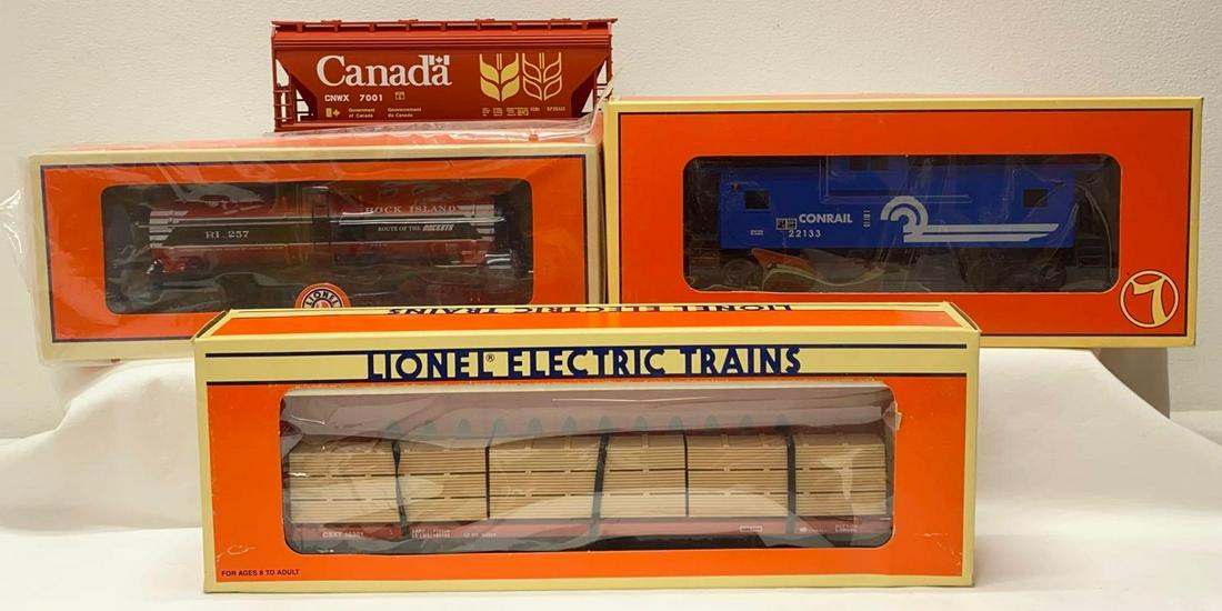 Modern Era Lionel O gauge 17012 81663 16381 17624 in original boxes (1 of 6)