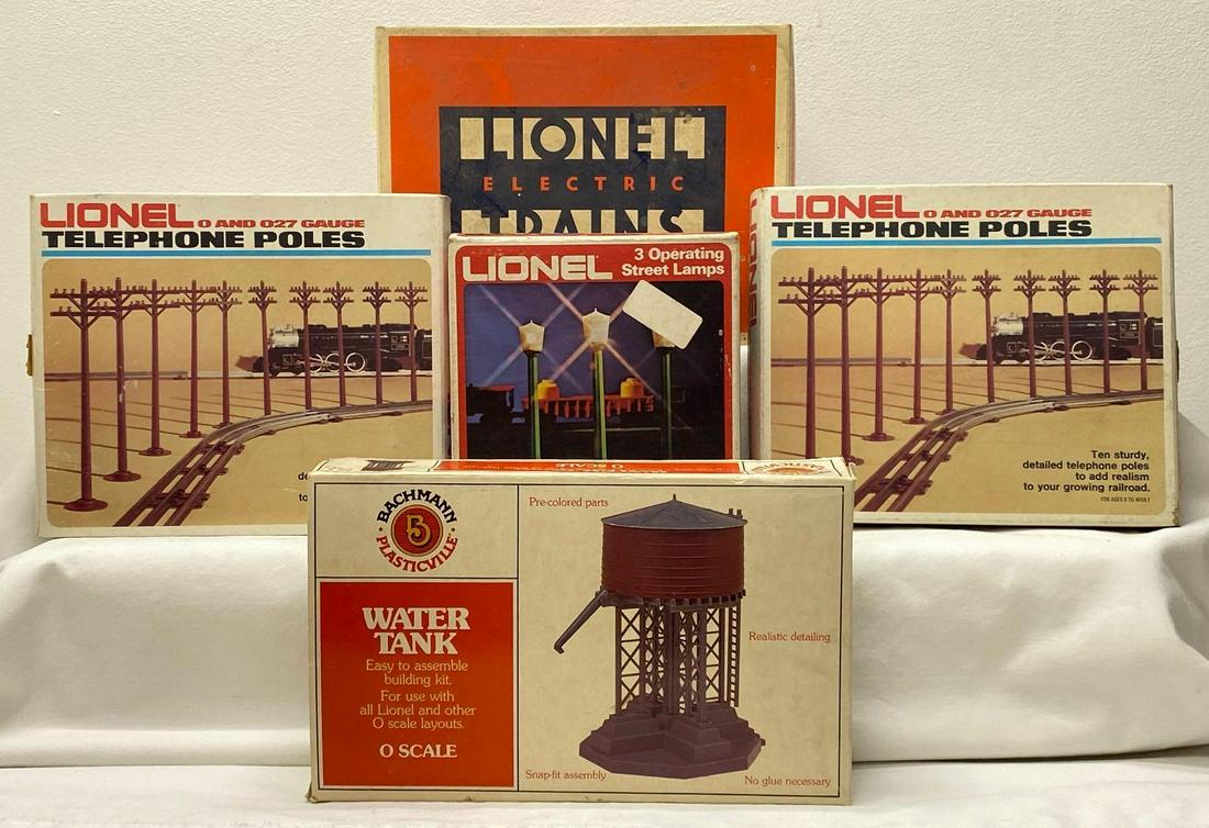 Modern Era Lionel O gauge 12719 2181 2181 2170 Plasticville 1935 in original boxes (1 of 5)