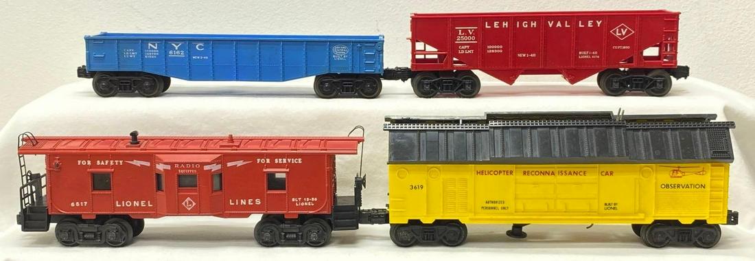 Postwar Lionel O gauge 6162 6076 3619 6517 6561 nicer clean trains (1 of 10)
