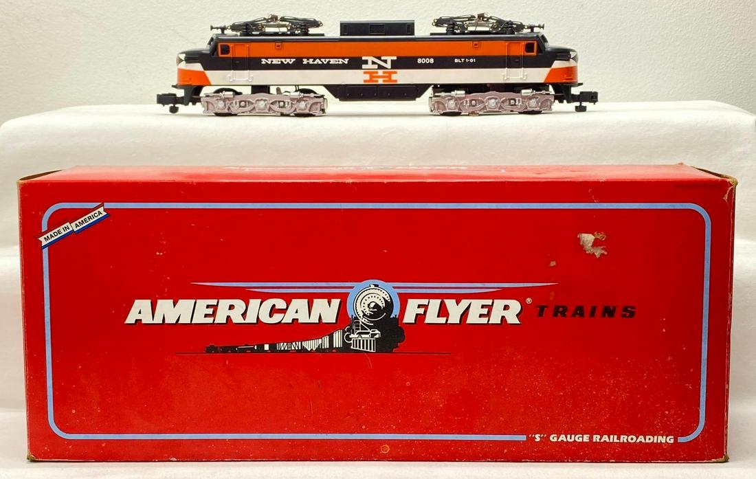 Modern Era American Flyer S gauge 48008 New Haven EP-5 electric in original box (1 of 6)