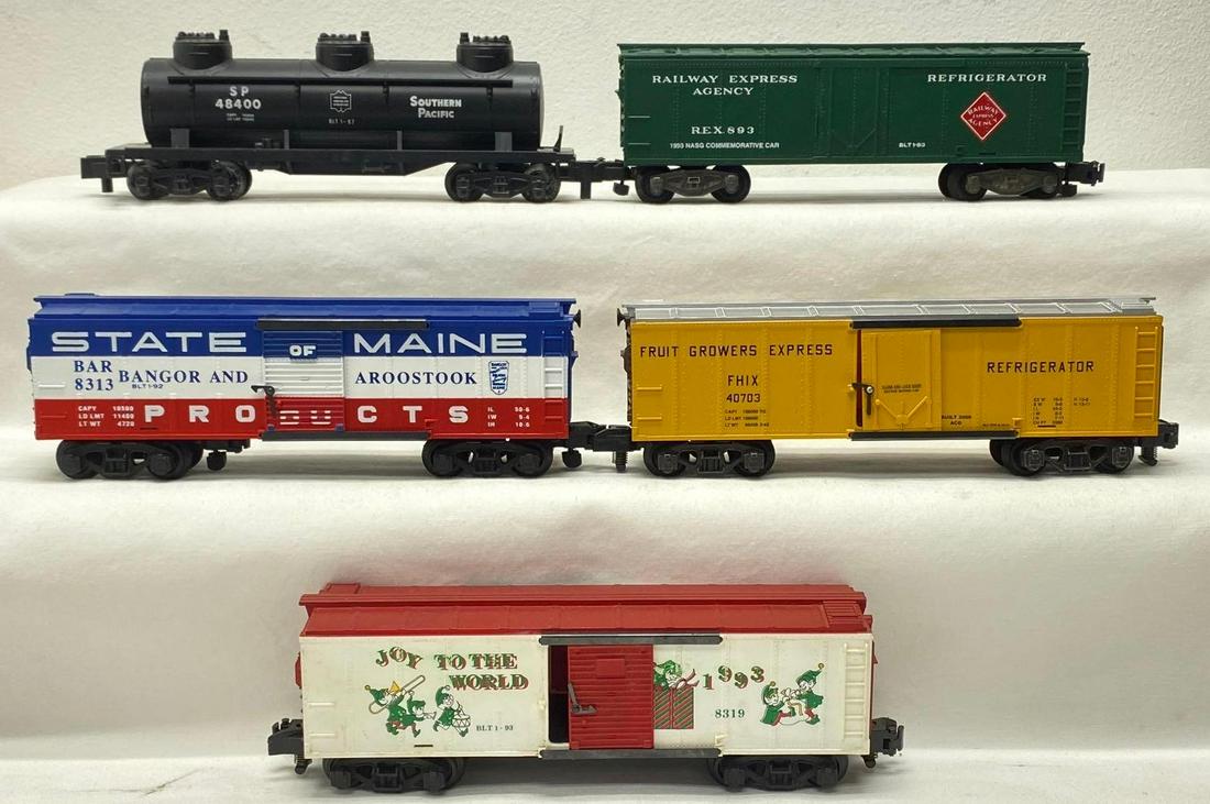 Modern Era Lionel American Flyer S gauge 48400 8319 40703 8313 48481 freight cars (1 of 12)