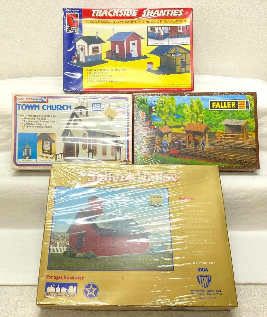 HO Gauge sealed building kits Faller 120140 Life-Like 1350 1348 IHC 4104 (1 of 5)