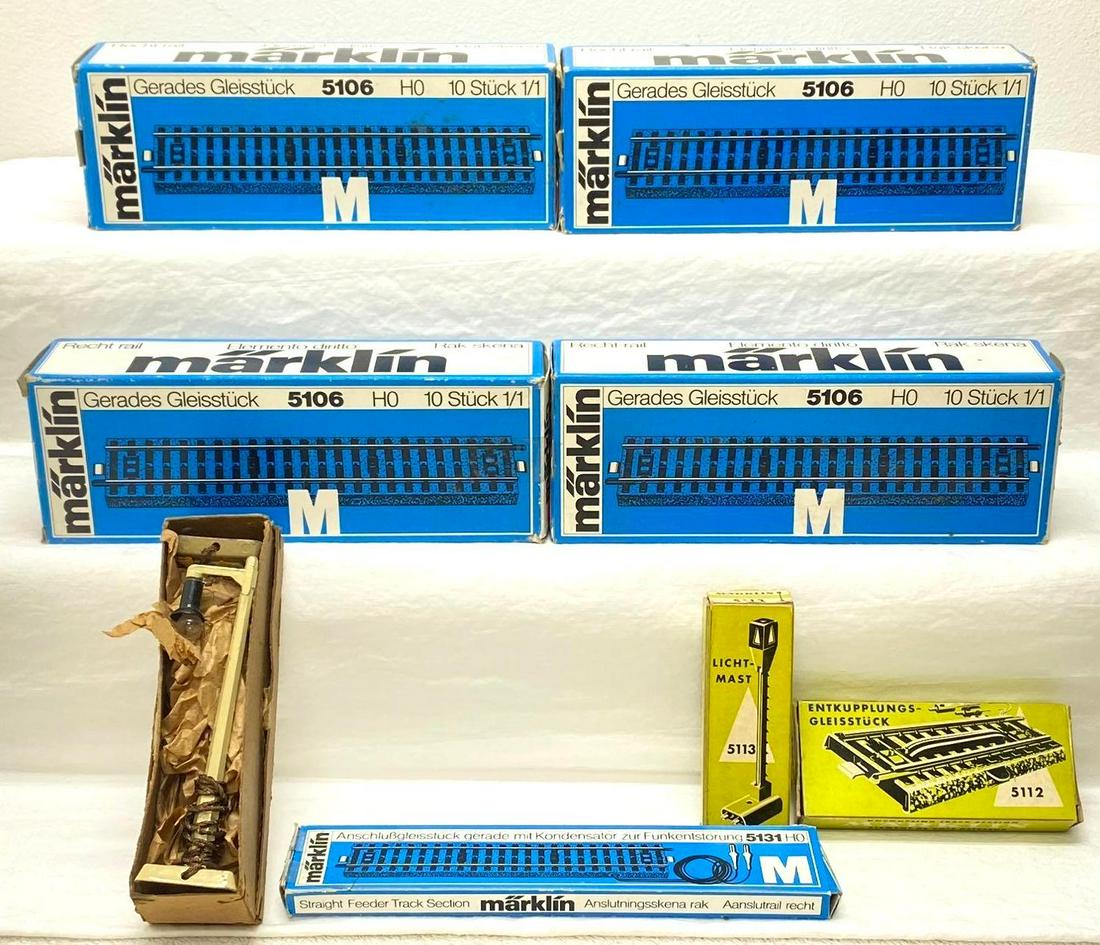 HO Gauge Marklin 5106 5106 5106 5106 5112 5113 5131 448/1 in original boxes (1 of 5)