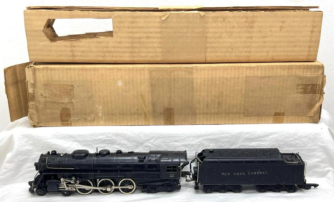 Postwar American Flyer S Gauge 322 NYC 4-6-4 in OB (1 of 9)