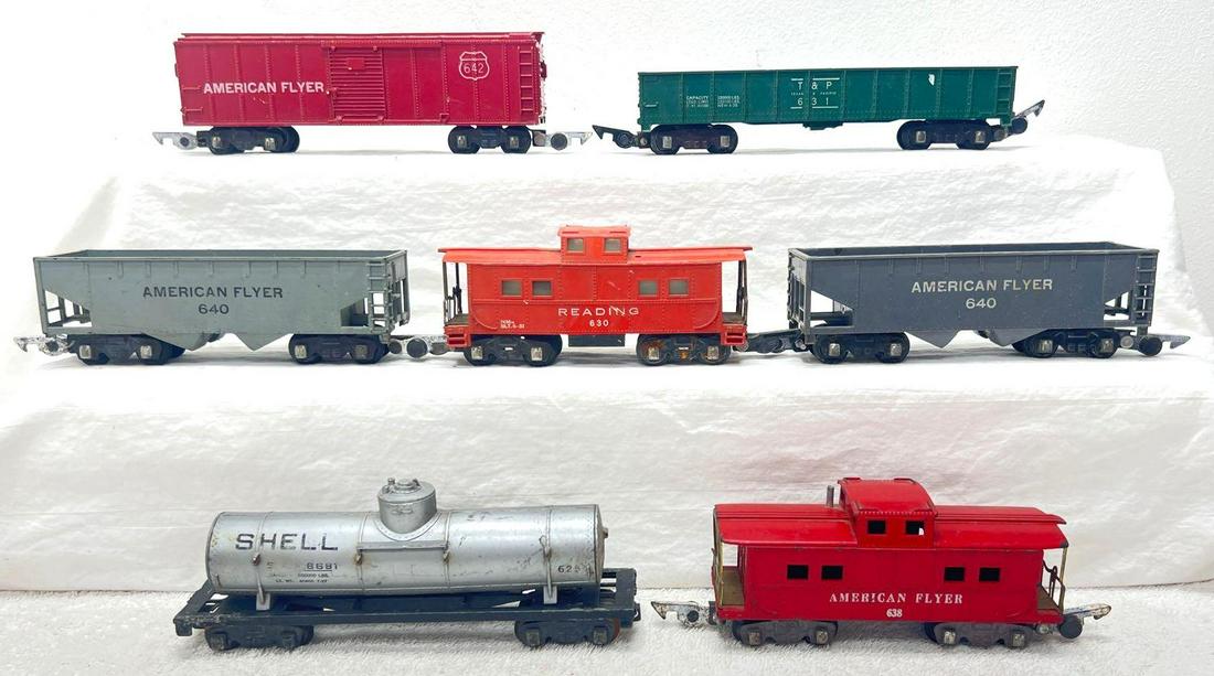 Postwar American Flyer S Gauge 638 630 640 625 631 642 640 (1 of 4)