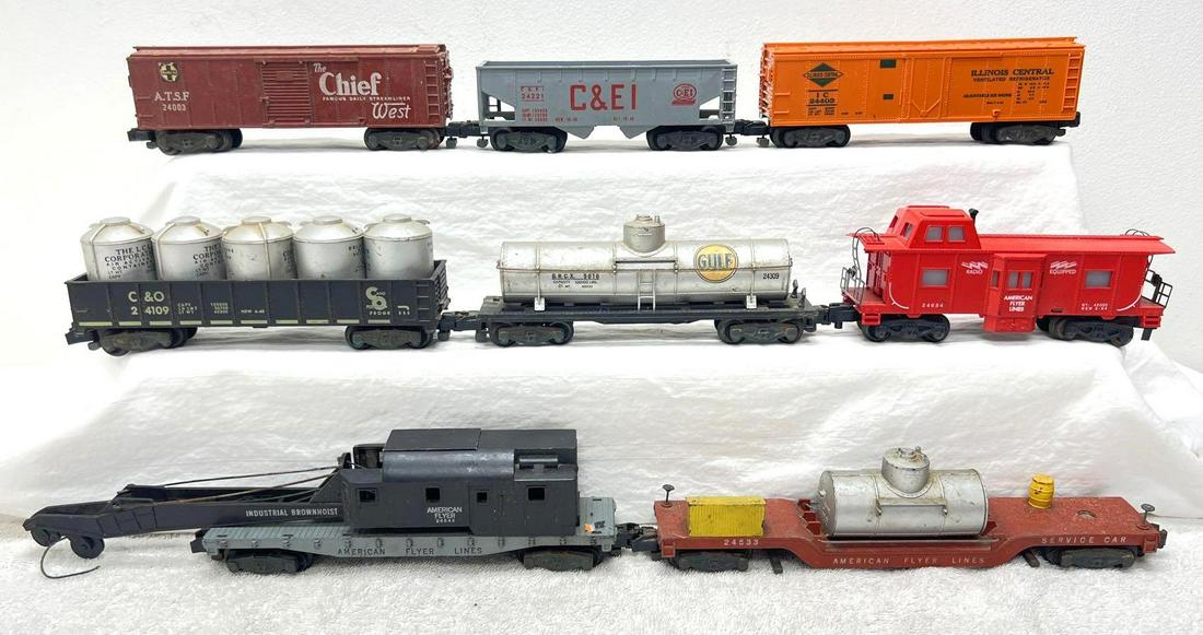 Postwar American Flyer S Gauge 24221 24533 24543 24634 24309 24403 24003 24109 (1 of 4)