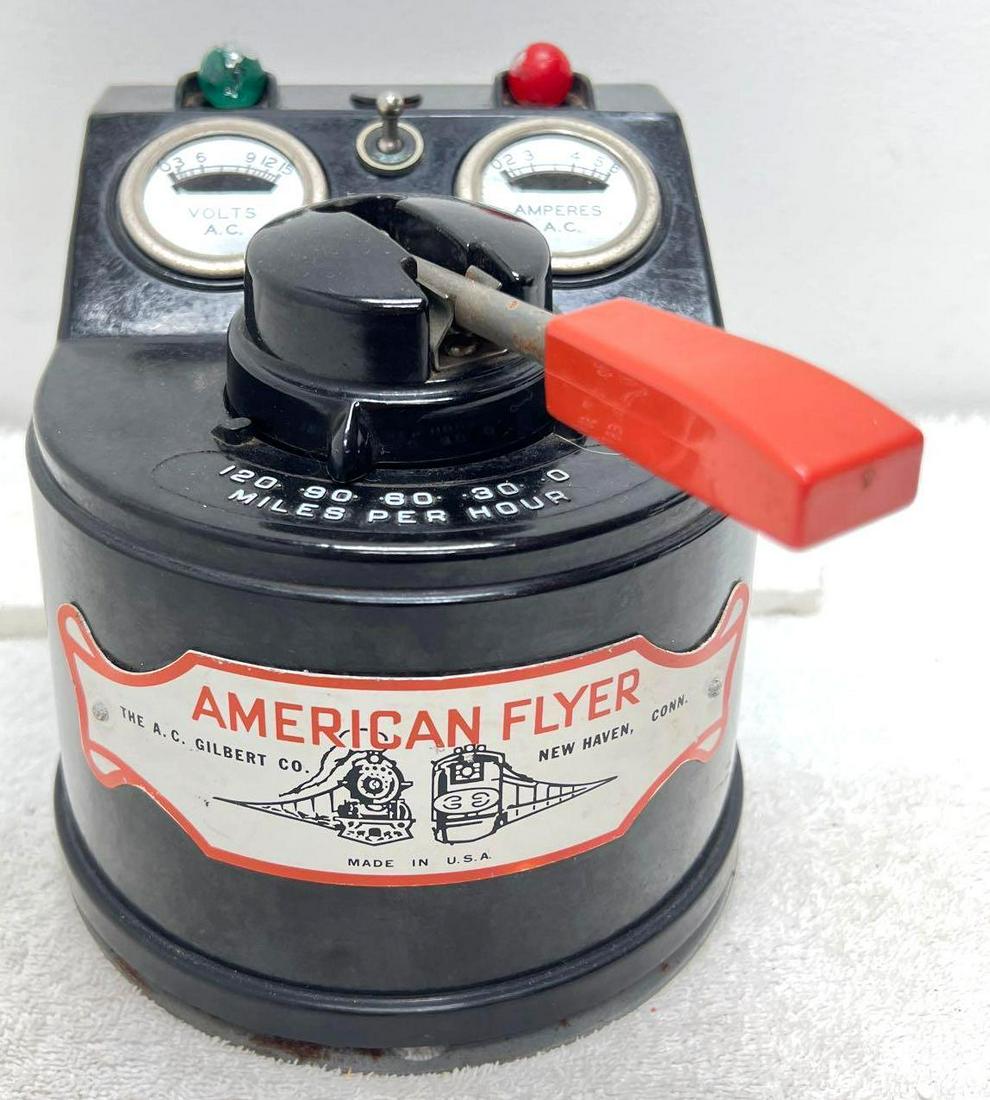 Postwar American Flyer S Gauge 19B 300 watts transformer (1 of 5)