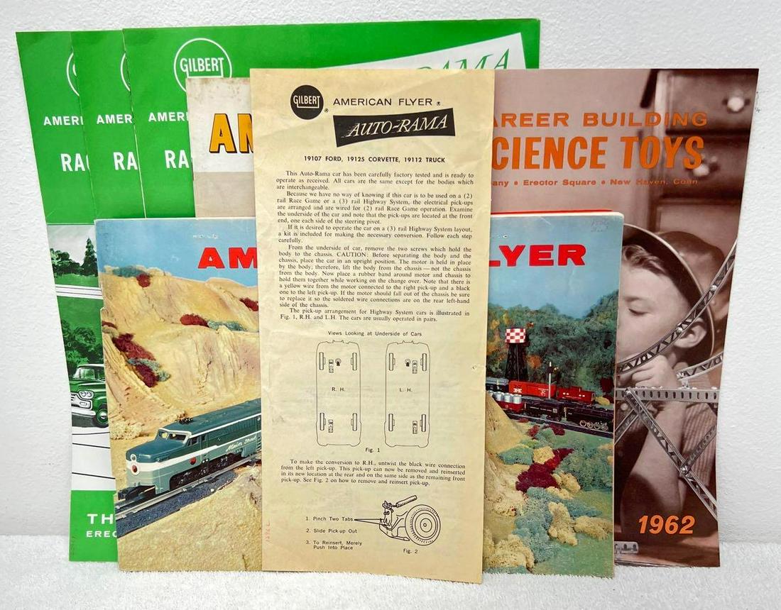 Postwar American Flyer S Gauge catalogs instructions sheets (1 of 7)